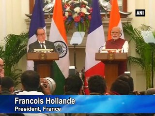 My aim is to reinforce Indo-French counter-terror cooperation: Hollande
