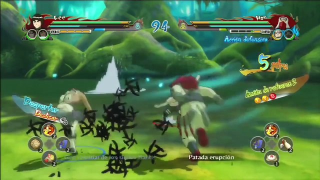Naruto Shippuden Ultimate Ninja Storm Revolution : Torneo Condiciones Especiales Con Rock Lee ! #31
