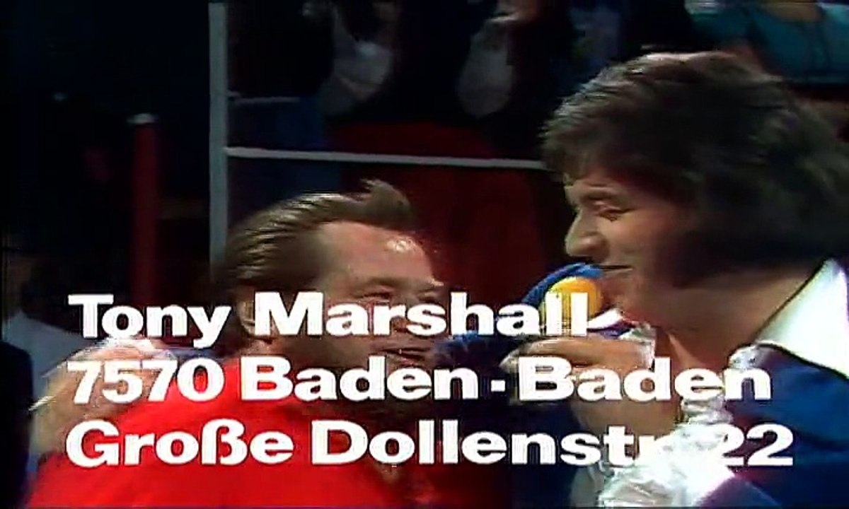 Tony Marshall - Ich fang' für Euch den Sonnenschein 1972