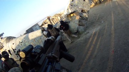 He shoots in the back of a child with an Airsoft gun