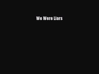 [PDF Download] We Were Liars [Download] Online