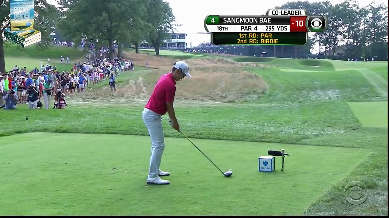 Sangmoon Bae Makes Awesome Golf Swing 2015 Barclays PGA Tour