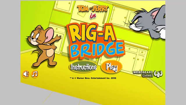 [Tom And Jerry Flash Games] Tom And Jerry - Rig - A - Bridge FLASH