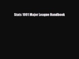 [PDF Download] Stats 1991 Major League Handbook [PDF] Full Ebook