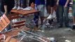 Chelsea hooligans trashing a Bar in Munich and attacking the owner as he attempts to stop them