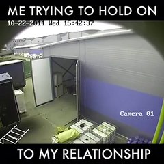 Me trying to hold on my relation very funny