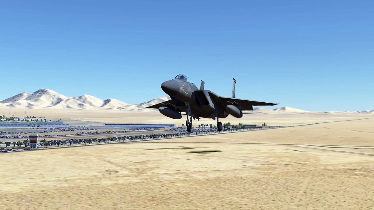 F-15 Eagle in DCS: World - Red Flag 16-2 Campaign # 3 - Landing and Debrief