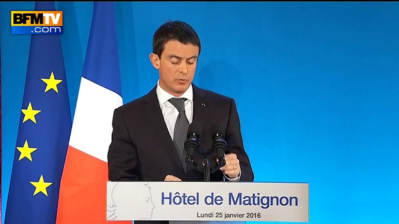 Manuel Valls: "La dérogation aux 35 heures n'est plus une transgression"