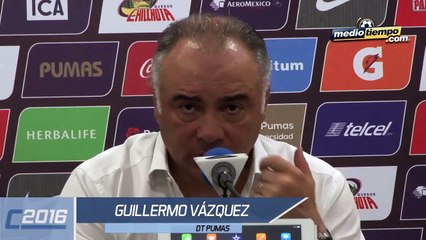 El equipo no funcionó: Memo Vázquez