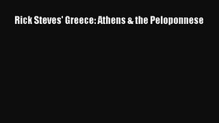 (PDF Download) Rick Steves' Greece: Athens & the Peloponnese PDF