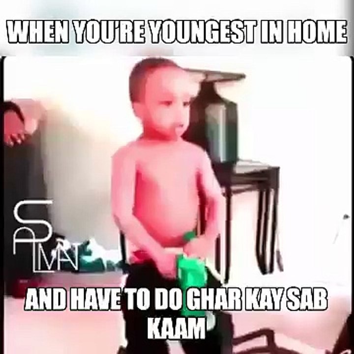when you are youngest at home Imagine your childhood very funny