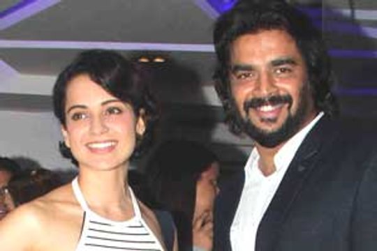 Kangana takes time out for Saala Khadoos screening