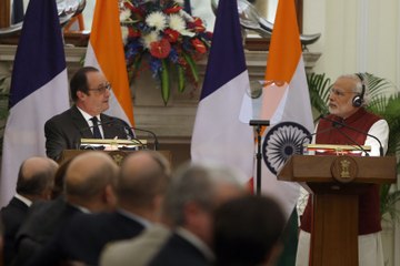 Déclaration conjointe à la presse avec le Premier ministre Narendra Modi