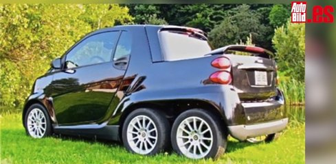Smart Fortwo pick-up 6x6, una locura para todos los gustos