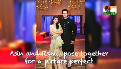 Inside pictures of Asin and Rahul’s wedding reception