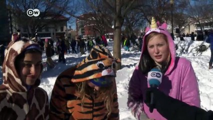 Schnee-Chaos in den USA | DW Nachrichten