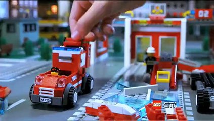 LEGO City - Spot Caserne de Pompier (15sec) 2010