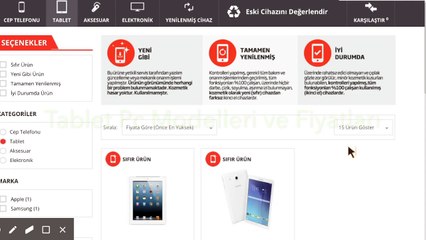 Tablet Pc Modelleri ve Fiyatlari Elektromanya