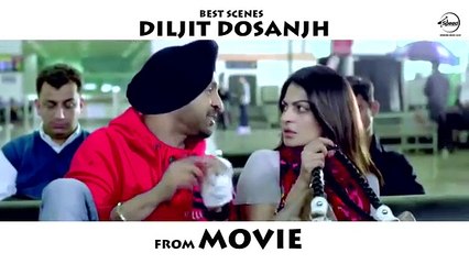Best Scenes of Diljit Dosanjh - Jatt & Juliet - Speed Records - YouTube