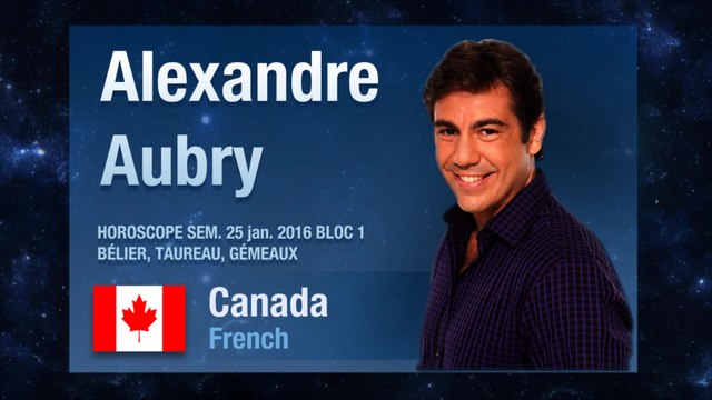 HOROSCOPE SEM. 25 jan. 2016 BLOC 1 BÉLIER, TAUREAU, GÉMEAUX