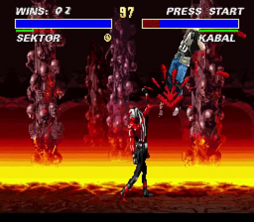 TAS Ultimate Mortal Kombat 3 SNES in 10:31 by Dark Fulgore