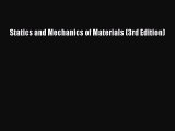 (PDF Download) Statics and Mechanics of Materials (3rd Edition) Read Online