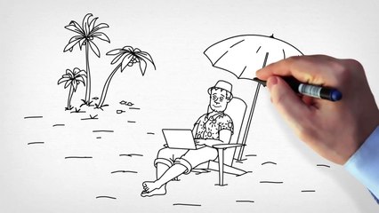 Анимационный ролик "Хантымансийский банк ДБО"