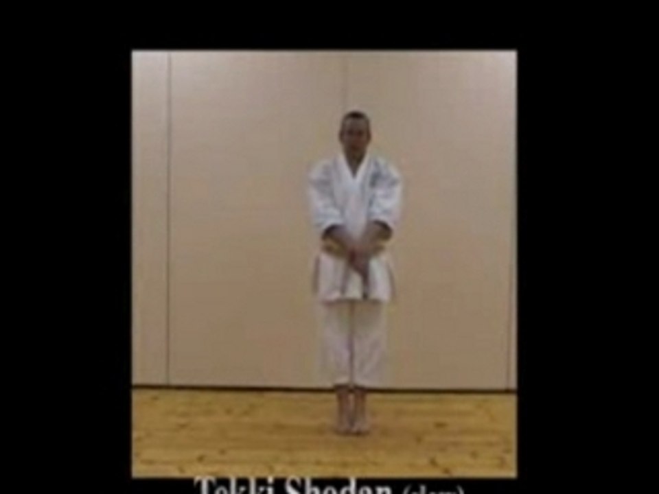 Tekki Shodan shotokan kata