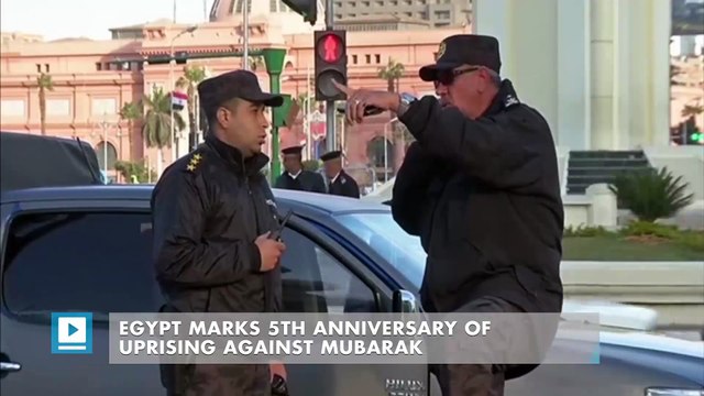 Egypt Marks 5th Anniversary of Uprising Against Mubarak