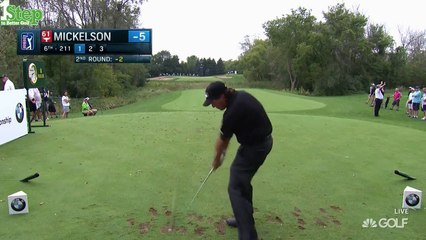 Phil Mickelsons Best Golf Swing All Week 2015 BMW Championship