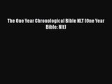 [PDF Download] The One Year Chronological Bible NLT (One Year Bible: Nlt) [Read] Full Ebook