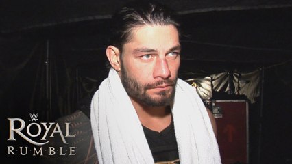 Roman Reigns is visibly shaken as Triple H is crowned WWE World Heavyweight Champion- Jan. 24, 2016