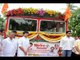 Abhishek Bachchan Inaugurates Special Bus for Film City Workers