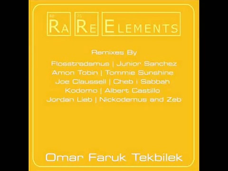 omar faruk tekbilek - shashkin (the unity of diversty remix)