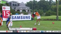 Michelle Wies Pretty Knockdown Iron Shot 2015 Sime Darby LPGA