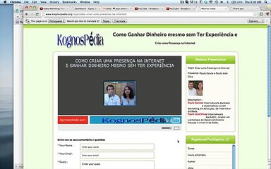 Here we test out one of Easy Webinar Plugin&#39;s Client Webinars