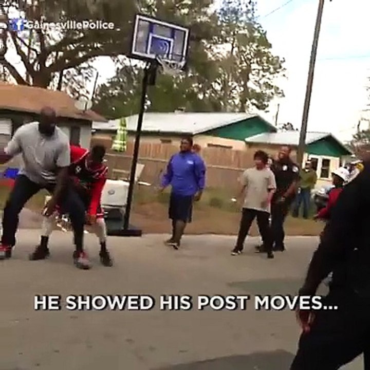 Last week, Police Department were called because kids were playing too loudly