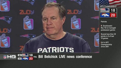 Belichick on second guessing himself: 'All the time'