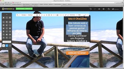 Criar Pagina Captura com Instabuilder