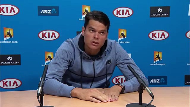 Milos Raonic press conference (4R) | Australian Open 2016 (720p Full HD)