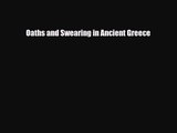 [PDF Download] Oaths and Swearing in Ancient Greece [PDF] Full Ebook