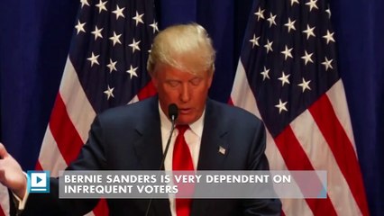 Bernie Sanders Is Very Dependent on Infrequent Voters