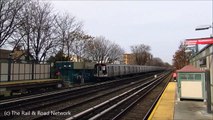 NYC Subway: R68 (B) Express & R160 (Q) Local at Avenue U