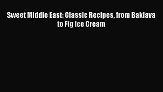 Sweet Middle East: Classic Recipes from Baklava to Fig Ice Cream  Free Books