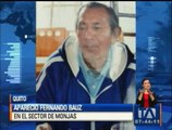 Fernando Báuz fue encontrado en el sector de Monjas