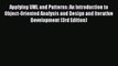 (PDF Download) Applying UML and Patterns: An Introduction to Object-Oriented Analysis and Design