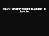 (PDF Download) The Art of Computer Programming Volumes 1-4A Boxed Set PDF