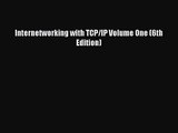 (PDF Download) Internetworking with TCP/IP Volume One (6th Edition) PDF