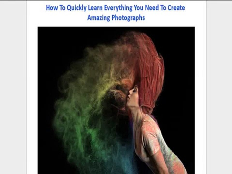 Photography Masterclass