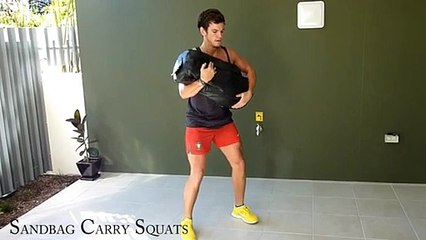 Advanced Core Training - Asymmetrical Loading with Sandbag - Best Core Exercises